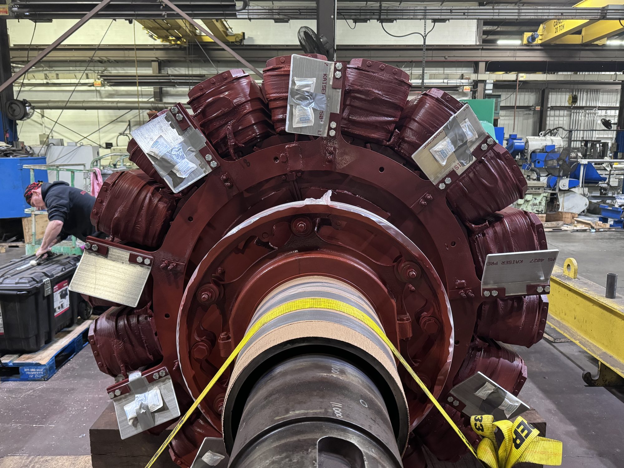 Rotor Lead Adjustment — Rotor-Pole Work · Polson, Montana
